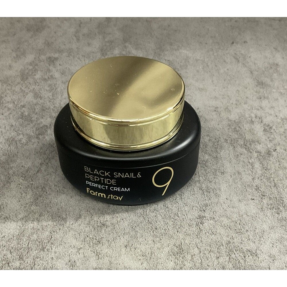 FARM STAY - BLACK SNAIL & PEPTIDE9 - PERFECT CREAM - 1.85 fl Oz/ 55ml